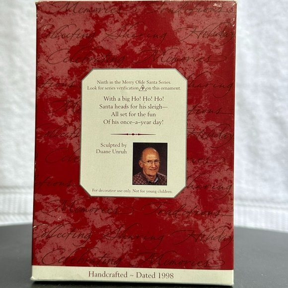 Hallmark Merry Olde Santa Keepsake Christmas Ornament from 1998 - Picture 8 of 8